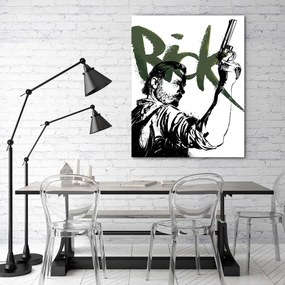 Gario Obraz na plátne The Walking dead, Rick Grimes - Nikita Abakumov Rozmery: 40 x 60 cm