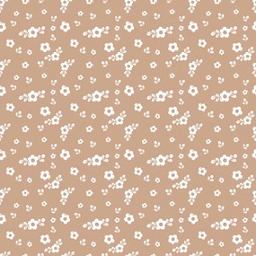 Skladacie plážové ležadlo SAND FLOWERS, červené