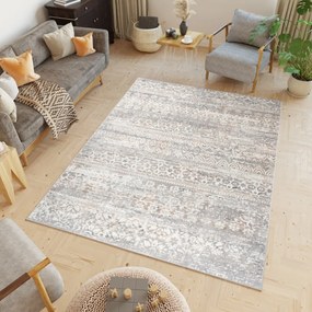 TA Koberec D184A L.GREY VIZON VALLEY Rozmer: 160x220 cm