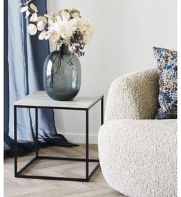 Odkladací stolík v dekore kameňa 45x45 cm Vita – House Nordic