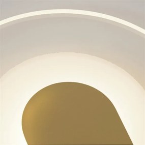 Searchlight 95410GO - LED nástenné svietidlo TARGET LED/7W/230V zlaté