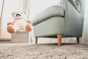 Koberec Micro fiber soft shaggy strieborný