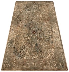 Koberec OMEGA LUMIER Ornament Vintage, zelený