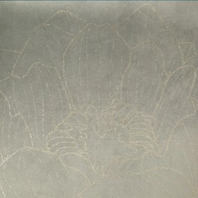 Dekorstudio Elegantný zamatový behúň na stôl BLINK 13 strieborný Rozmer behúňa (šírka x dĺžka): 35x140cm
