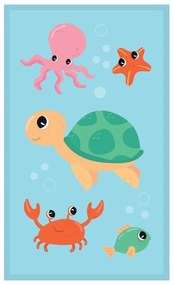 DETSKÝ FROTÉ UTERÁK ANIMALS 30X50 CM VZOROVANÁ