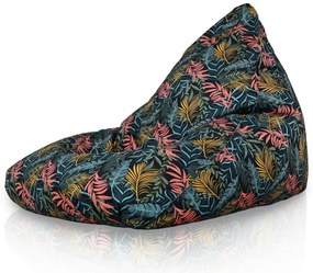 Sedací vak Bermudy farebné listy