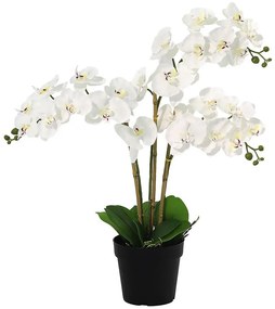 Umelá orchidea 3-puková Planta Artf v kvetináči 90 cm