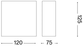 Ideal Lux - Nástenné svietidlo FLASH GESSO 1xG9/40W/230V biela