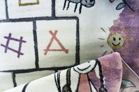 BE Koberec Smart Kids 22923 PINK – ružový obdĺžnikový Rozmer: 160x230 cm