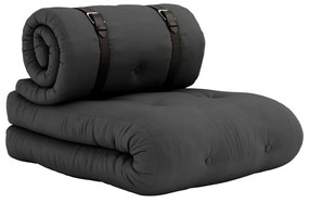 Rozkladacie kreslo Karup Design Buckle Up Dark Grey