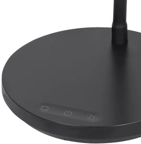 Solight WO3000-B- LED Stmievateľná stolná lampa LED/4,5W/5V 3000/4000/6500K čierna