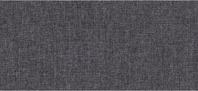 Rozkladacia obojstranná sedacia súprava do L VALERIO SLIM 200x140 cm, tmavosivá/antracitová + 2 vankúšiky ZDARMA