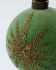 House Doctor Sklenené vianočné ozdoby Mint – set 4 ks