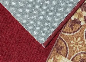 Koberce Breno Behúň MURCIA 10, šíře role 80 cm, červená, viacfarebná