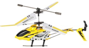 KIK RC vrtuľník SYMA S107G Metal Series, žltý hliníkový s gyroskopom
