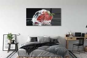 Obraz plexi Jahody v ľade kocka 140x70 cm