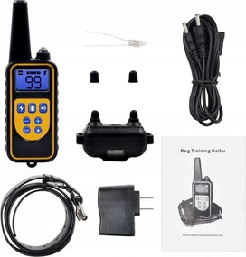 Elektrický výcvikový obojok pre psa na diaľkové ovládanie