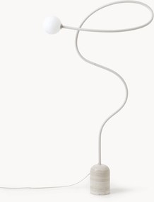 Stojacia lampa's mramorovým podstavcom Alina