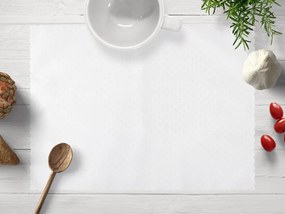 Biante Teflónové prestieranie na stôl TF-056 Drobné nopky na bielom 30x40 cm