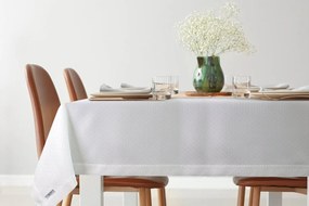 OBRUS ELLEN 140X220 CM BIELY