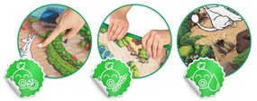 Rolovaná penová podložka na vyfarbovanie 200 x 120 x 0,3 cm Ricokids RK-343