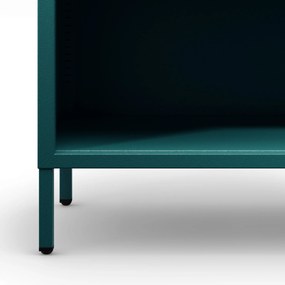 Nízky policový regál LUCA, 1000 x 900 x 350 mm, Modern: morská farba