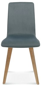 FAMEG Cleo - A-1605 - jedálenská stolička Farba dreva: buk štandard, Čalúnenie: koža L2