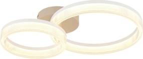 XXXLutz STROPNÉ LED SVIETIDLO, 50/33/12,3 cm - Interiérové svietidlá - 004558521501