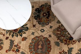 Koberec SUPERIOR LATICA krémový kruh