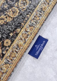 Villeroy & Boch, Kusový koberec Villeroy & Boch 106065 Antracite, Gold – na von aj na doma, 200x285, žltá, chodba / predsieň