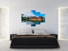 Obraz - Chrám Byodo-in, Japonsko (150x105 cm)