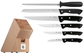 WMF - 7-dielna sada kuchynských nožov CLASSIC LINE v bloku