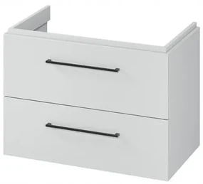 Cersanit Larga, umývadlová skrinka 80cm, šedá matná, S932-075