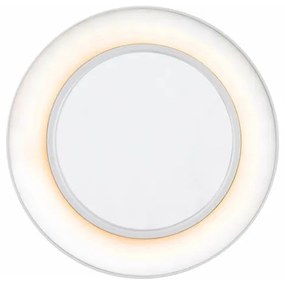 Extol - LED Stmievateľná stolná lampa s lupou LED/8W/5V 2900/4500/7500K biela