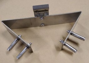 Sprchový rohový panel CASCADA 5v1 - s termostatom a výtokom do vane - chrómový matný