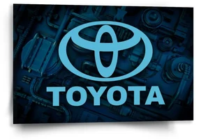 Sablio Obraz Logo Toyota Motor - 60x40 cm