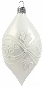 Oliva opál, biely dekor