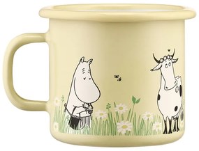 Hrnček Moomin Meadow 0,25l, smalt / žltý