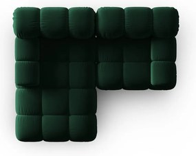 Zelená zamatová pohovka 191 cm Bellis – Micadoni Home