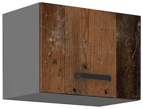 Kuchynská skrinka TESSA oldstyle/antracitová 50gu-36 1f