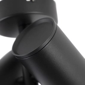 Dizajnové bodové svetlo čierne 2 svetlá - Scopio Honey