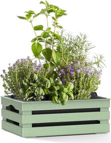 BAMA Bednička TINA Flower 2 SL, farba šalviová