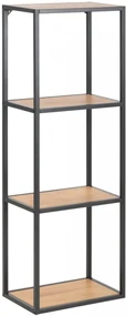 Regál Seaford 37x108 cm divoký dub