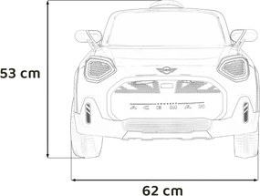 Ramiz Detské autíčko Mini Concept Aceman, čierne
