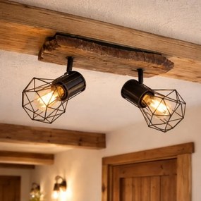 Globo 54017W-2 - Bodové svietidlo PRISKA 2xE27/60W/230V