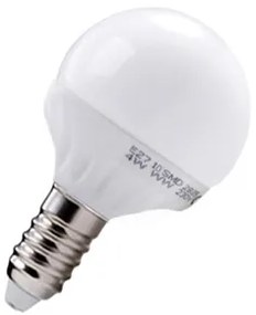 BERGE LED žiarovka - E14 - 4W - 360Lm - guľa - teplá biela