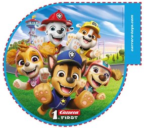 Pretekárska dráha Carrera First 20063056 Paw Patrol - On the Track 2,4m
