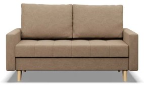 Dvojmiestna pohovka ELMA rozkladacia, cappuccino