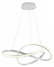 LED Stmievateľný luster na lanku LED/70W/230V 3000-6500K biela + diaľkové ovládanie