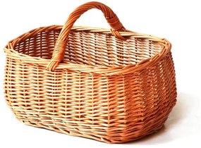 Nákupný kôš prútený Menina IV.š. 37 x hl. 28 x v. 16/29(cm)